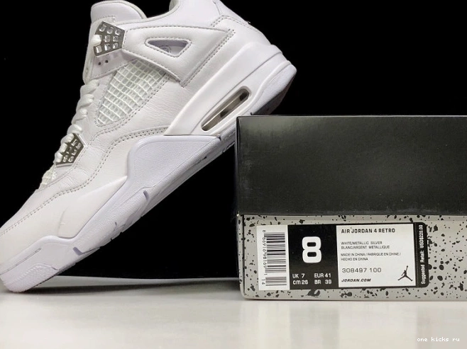 Rep Onekick Retro Money Air Jordan 308497-100 Pure 4 0606